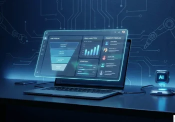 AI lead generation agents automating cold outreach with intelligent dashboard